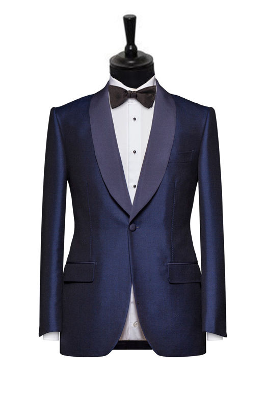 Smoking albastru 02 - Gentlemens tailoring
