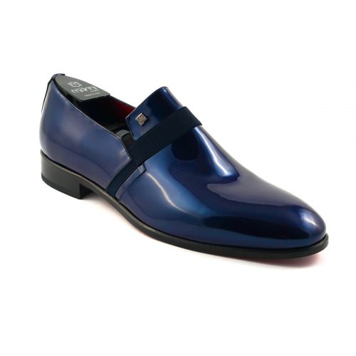 Pantofi 10MB-Z918-043 VERNICE PERLATA BLUETTE-ELASTICO BLU