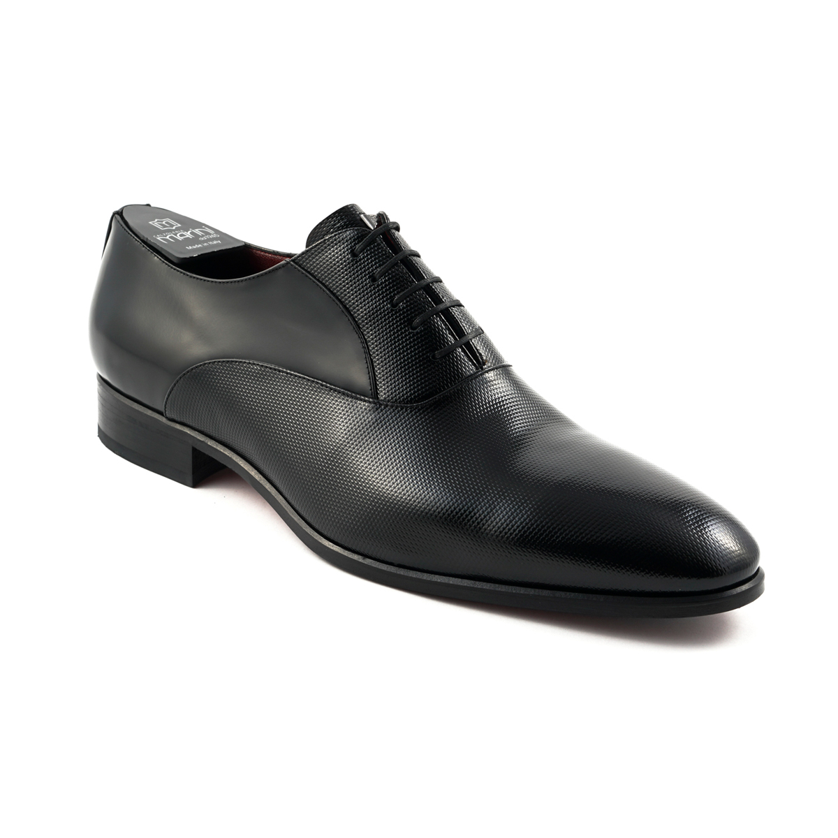 Pantofi CR1753-035 JEANS-SPAZZOLATO NERO - Gentlemen's Tailoring Exclusive