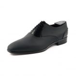 Pantofi CR1772-615 GOMMATO-SPAZZOLATO NERO