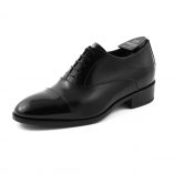 Pantofi CR+5-4 BIS-179 VERNICE-SPAZZOLATO NERO